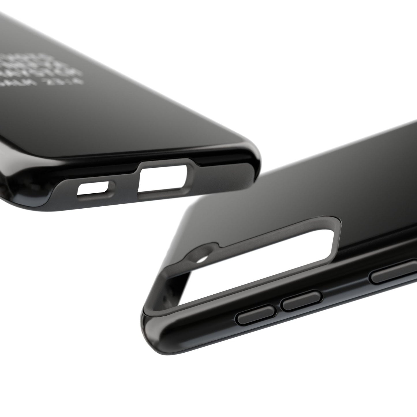 Tough Phone Case — Psalm 23:4 (First letter of every word of Psalm 23:4)