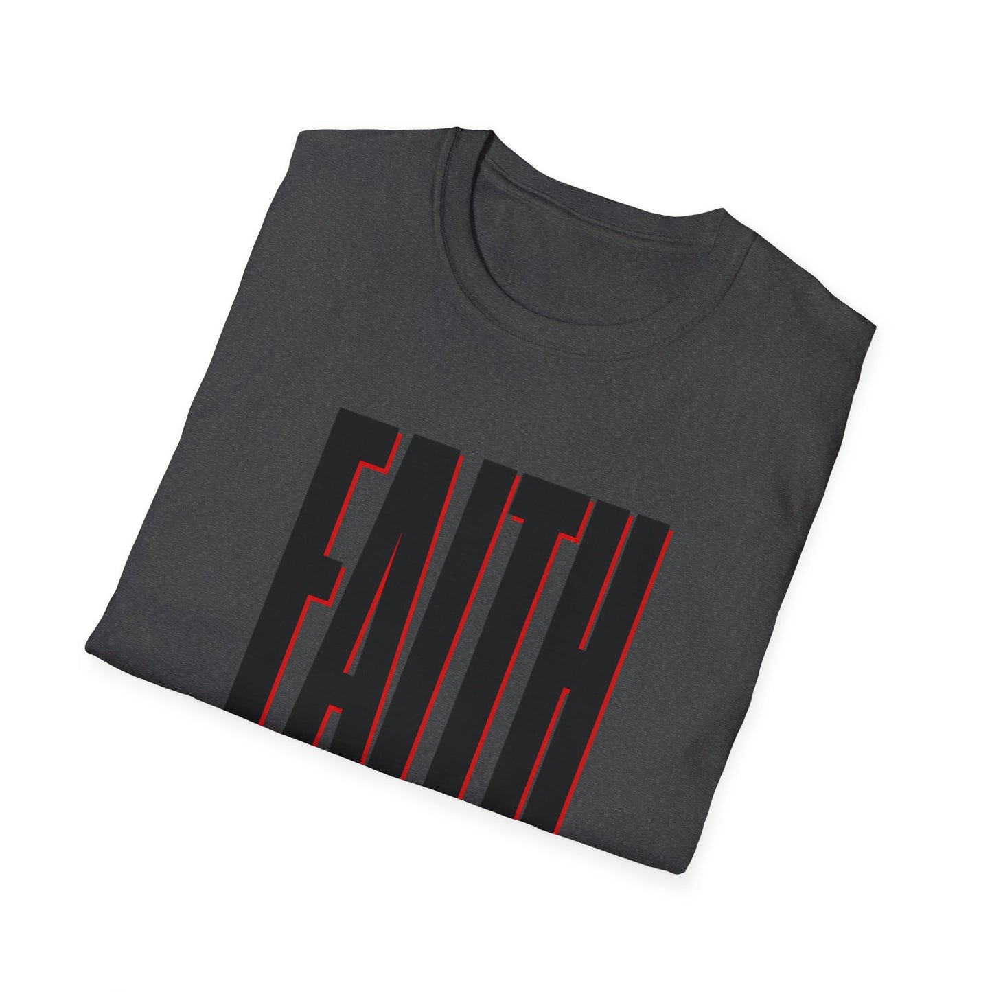 FAITH Bold Typography T-Shirt - Hebrews 11:1 | Bible Compass