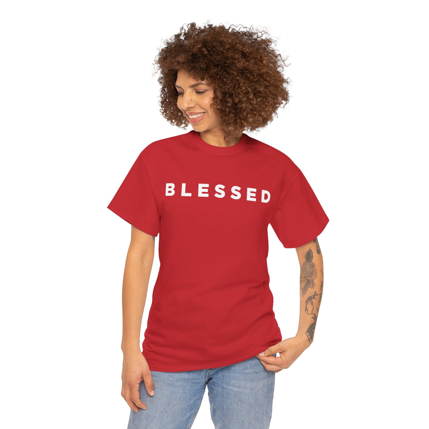 Blessed Christian T-Shirt | Faith Scripture Tee, Religious Apparel