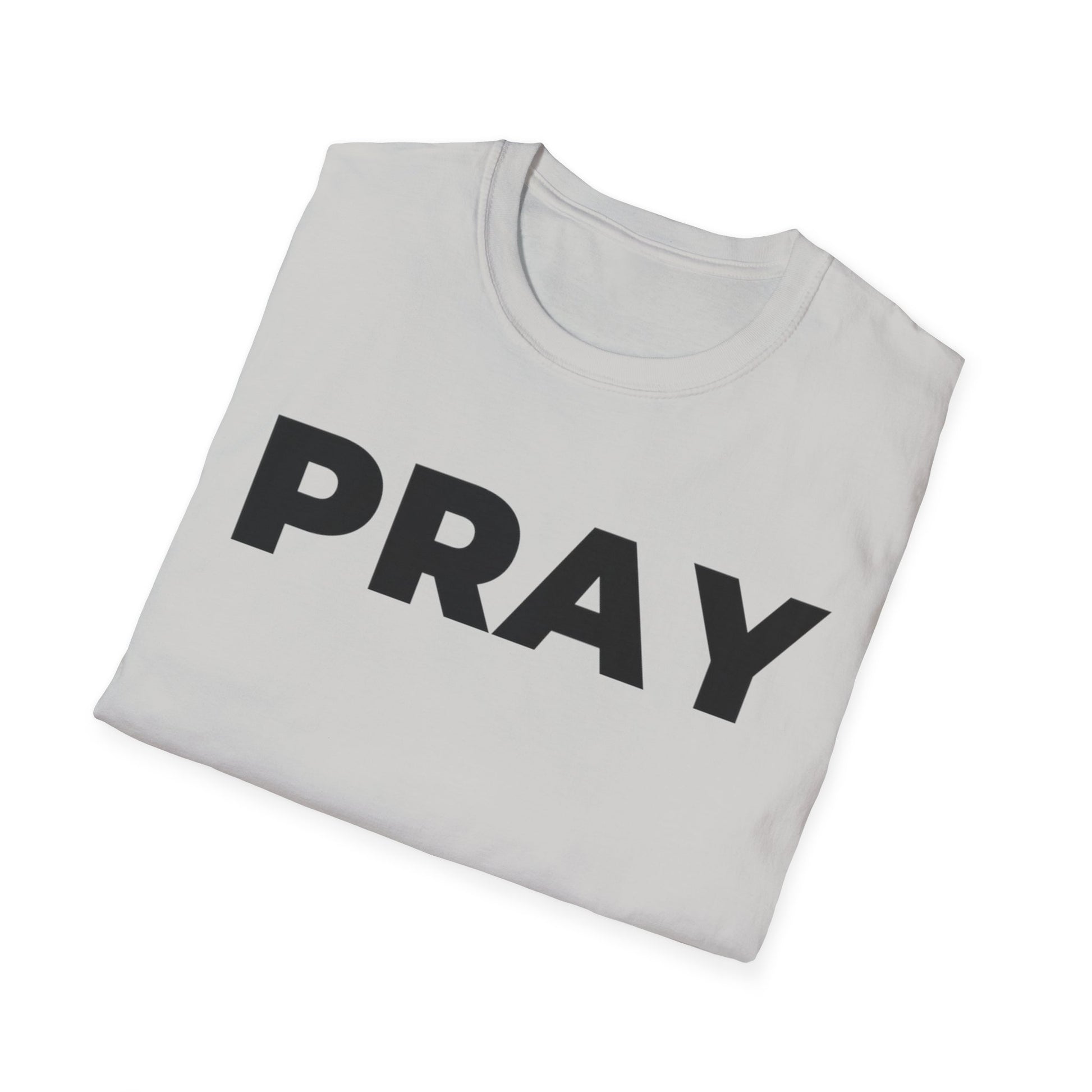 "PRAY" Christian T-Shirt - Bible Compass