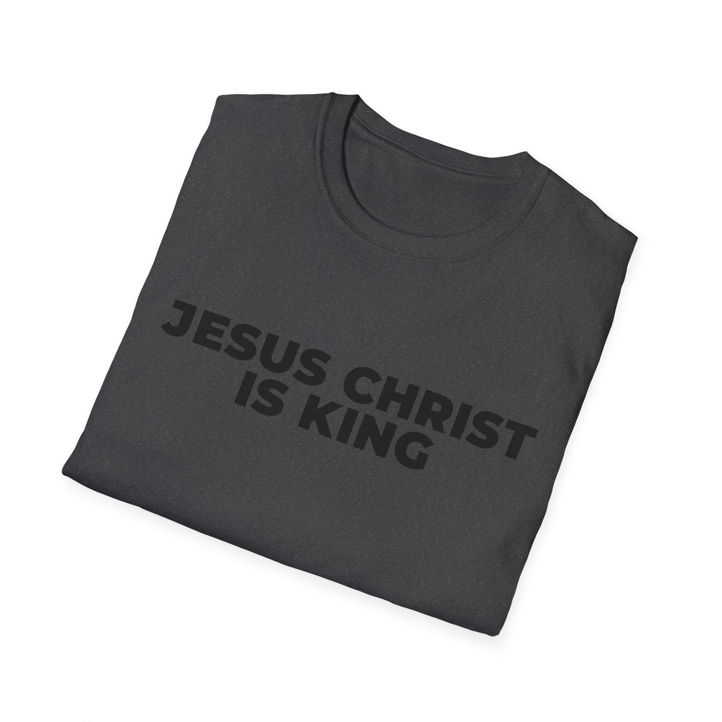 Jesus Christ Is King T-Shirt — Christian Faith Tee