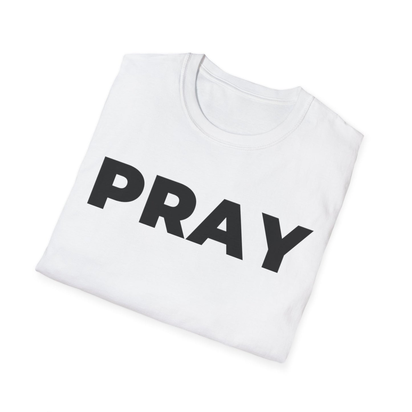 "PRAY" Christian T-Shirt - Bible Compass
