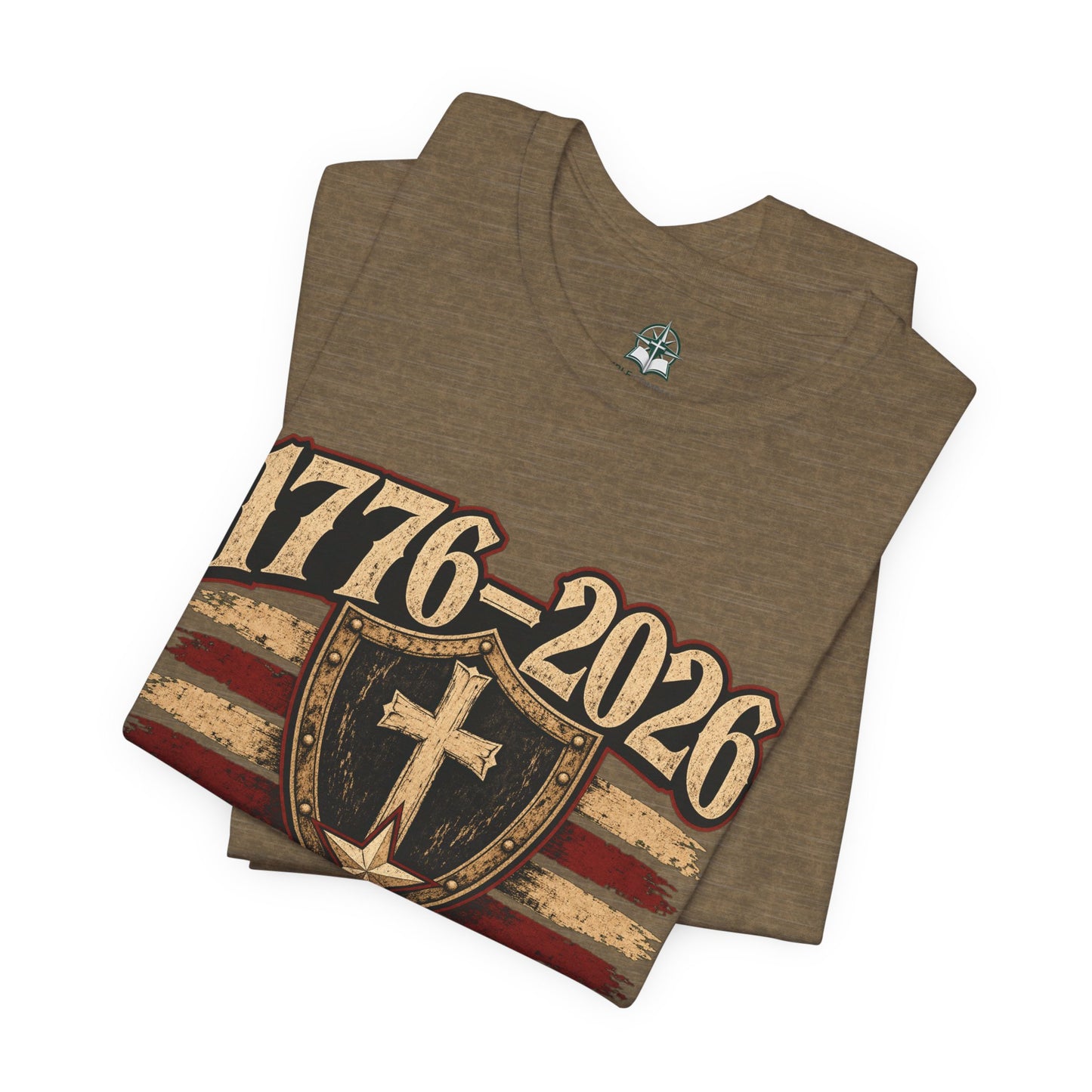 Still Standing 1776–2026 (250 Years) Faith & Freedom Patriotic Tee