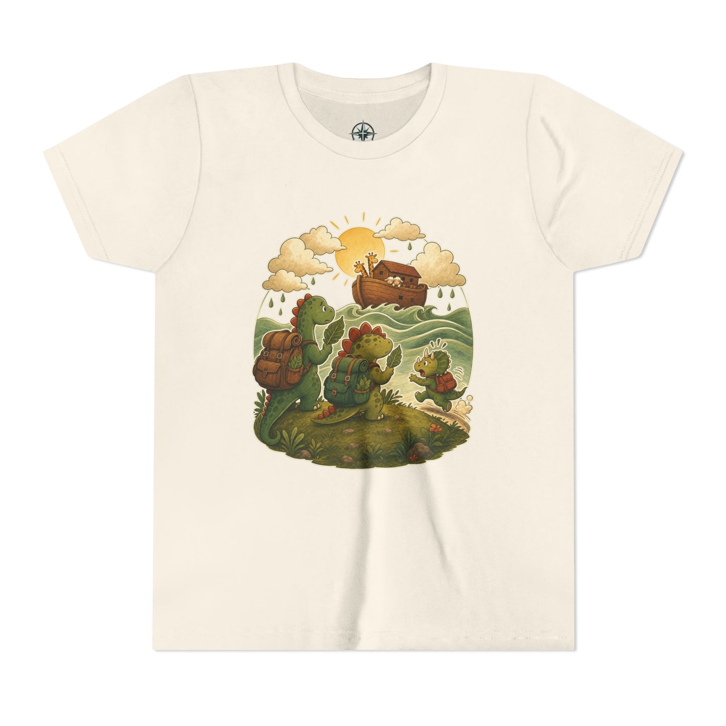 Kids Dinosaur Noah's Ark T-Shirt