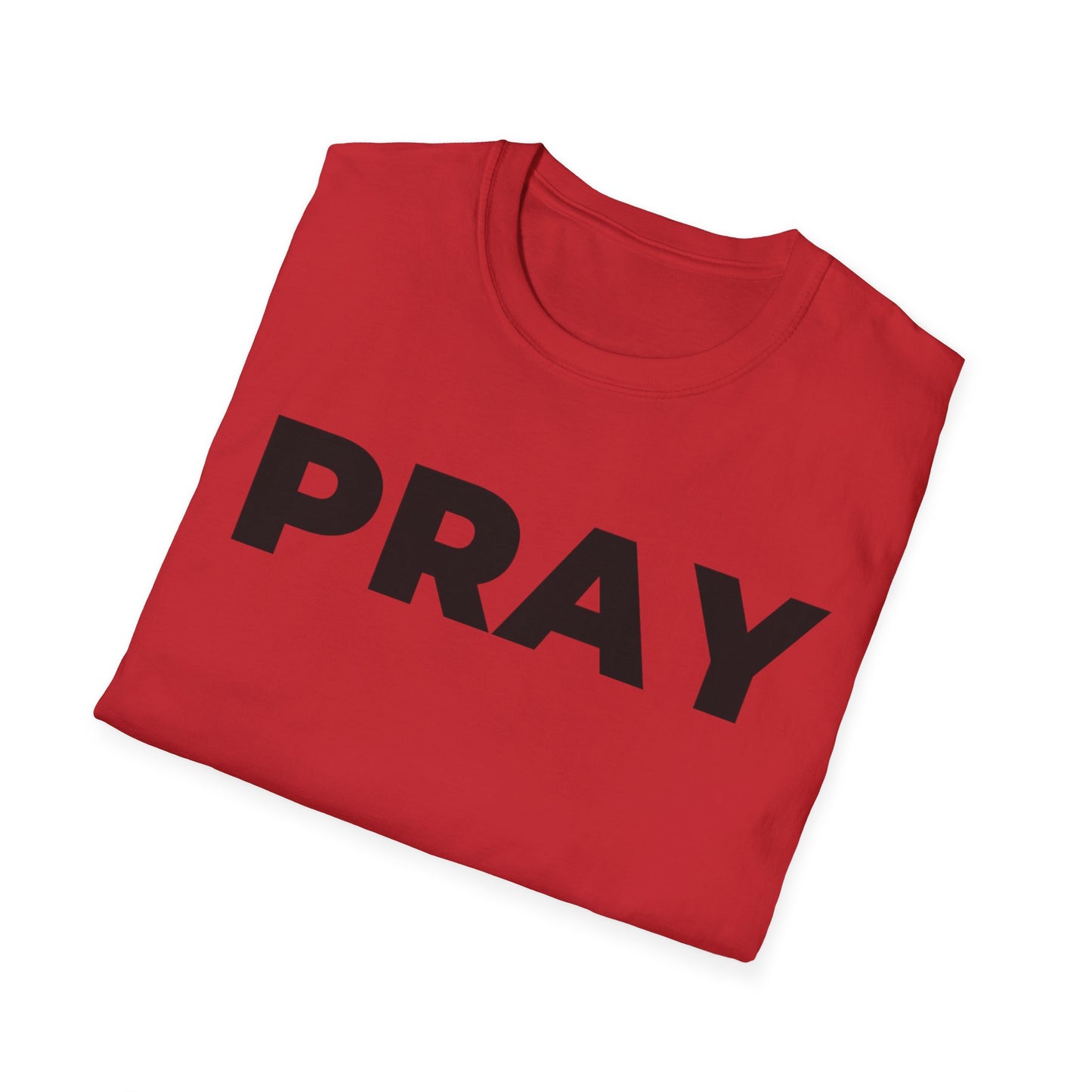 "PRAY" Christian T-Shirt - Bible Compass