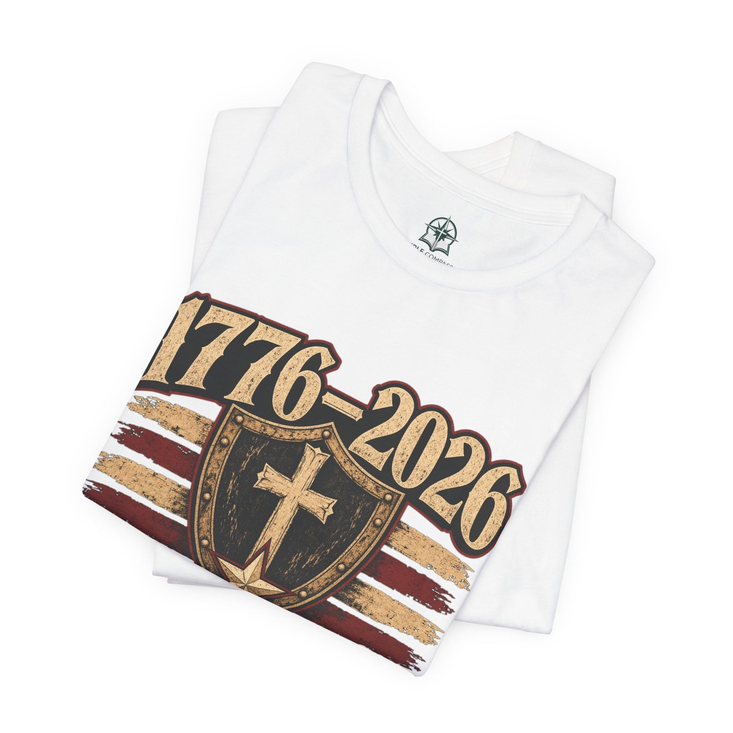 Still Standing 1776–2026 (250 Years) Faith & Freedom Patriotic Tee