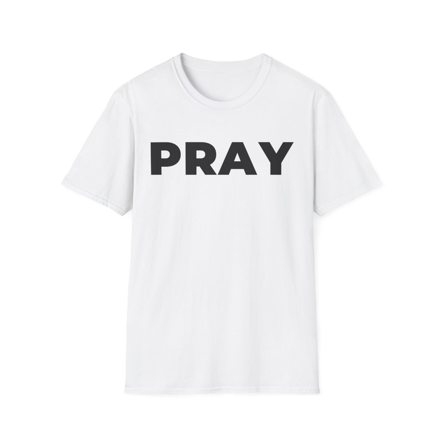 "PRAY" Christian T-Shirt - Bible Compass