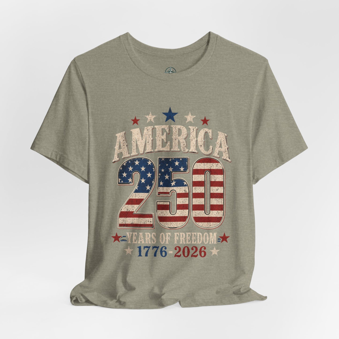 America 250 Patriotic T-Shirt - Independence Day