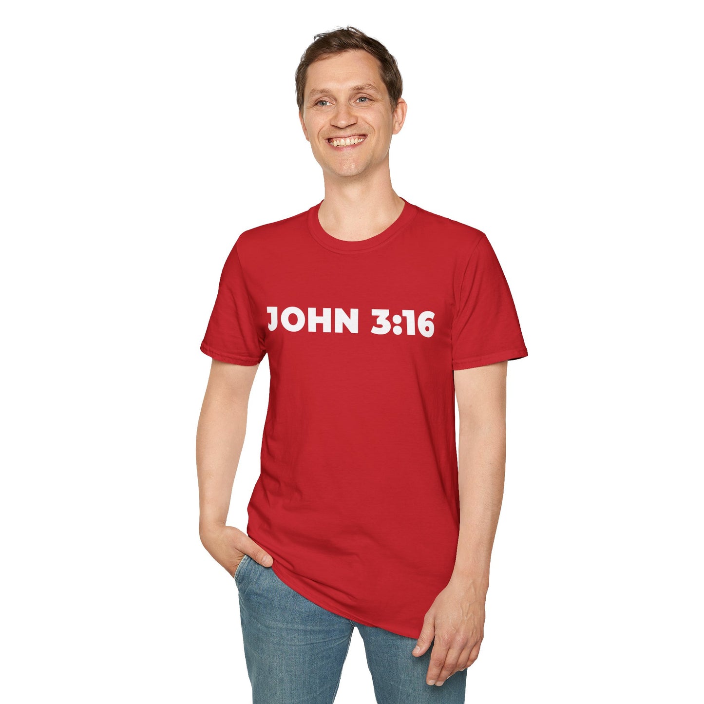 JOHN 3:16 Inspirational Christian T-Shirt