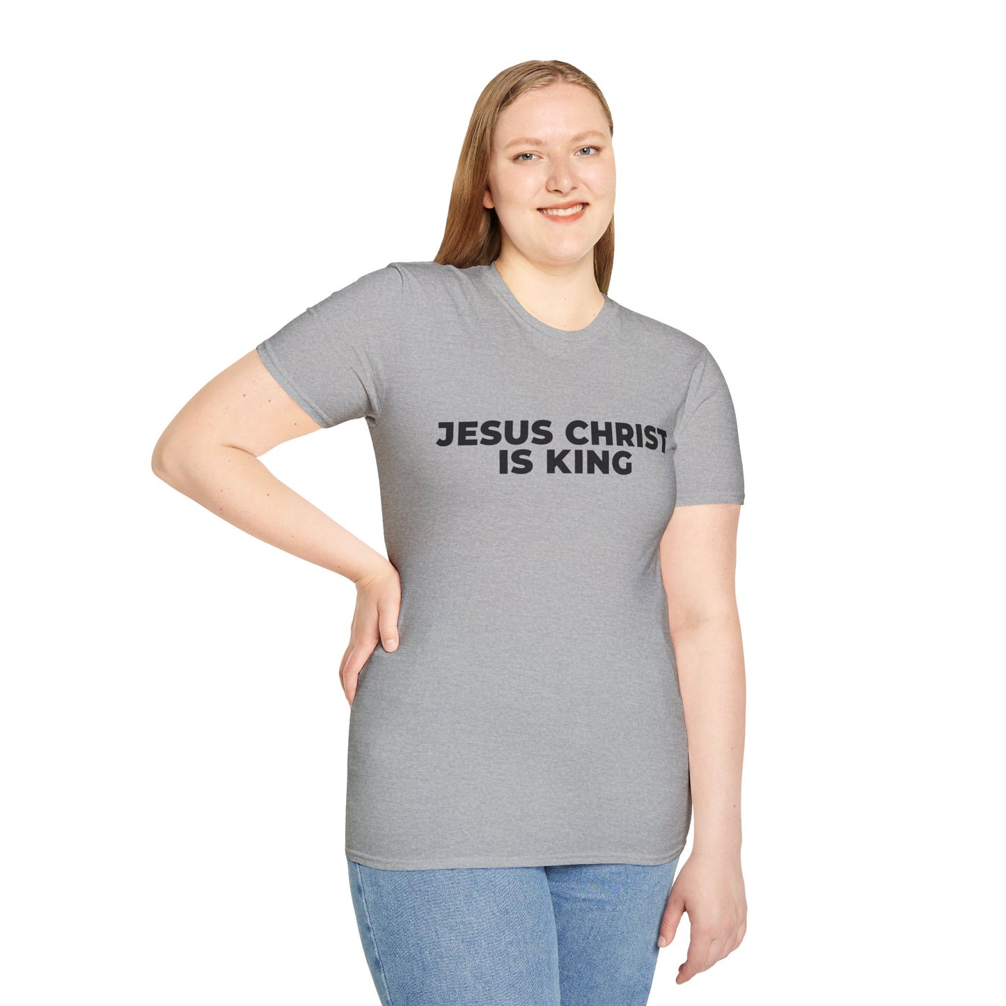 Jesus Christ Is King T-Shirt — Christian Faith Tee