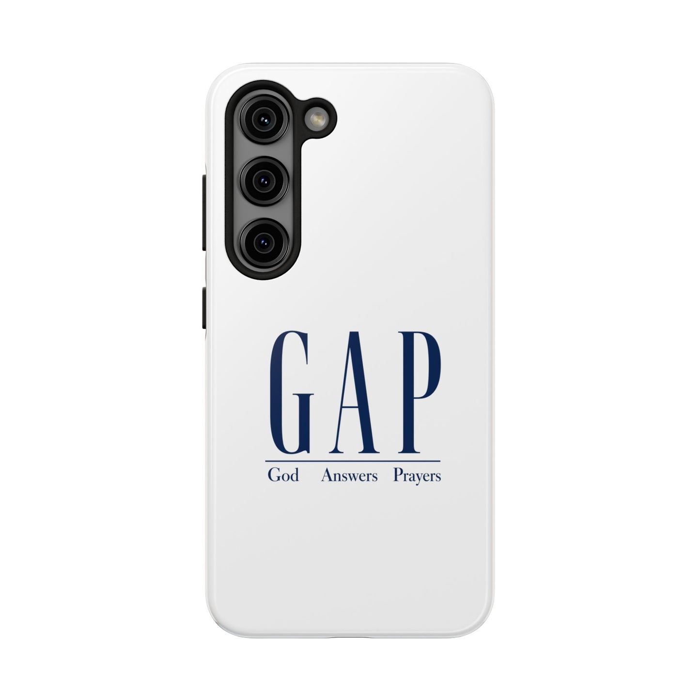 GAP (God Answers Prayers) Christian Protective Phone Cover - Tough Phone Case