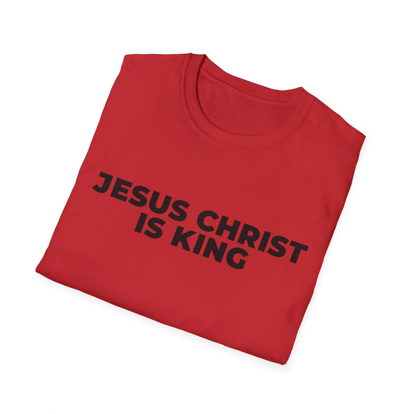 Jesus Christ Is King T-Shirt — Christian Faith Tee