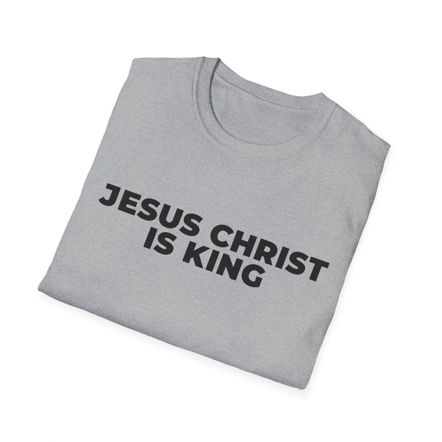 Jesus Christ Is King T-Shirt — Christian Faith Tee