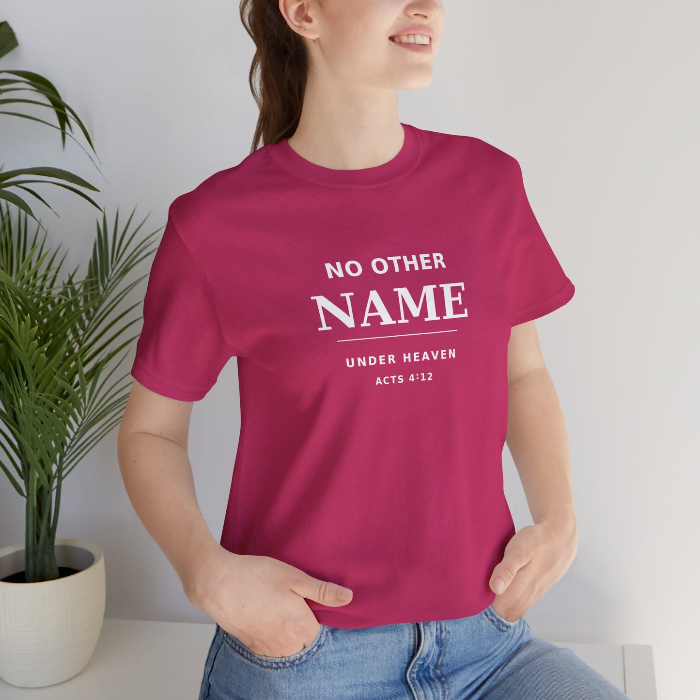 No Other Name Under Heaven — Christian T-Shirt (Acts 4:12)
