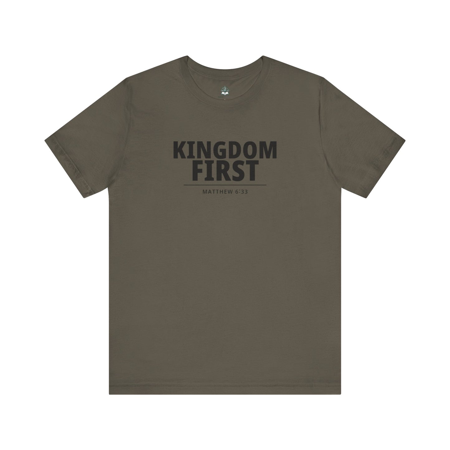 Kingdom First T‑Shirt — Matthew 6:33 Inspirational Christian Tee