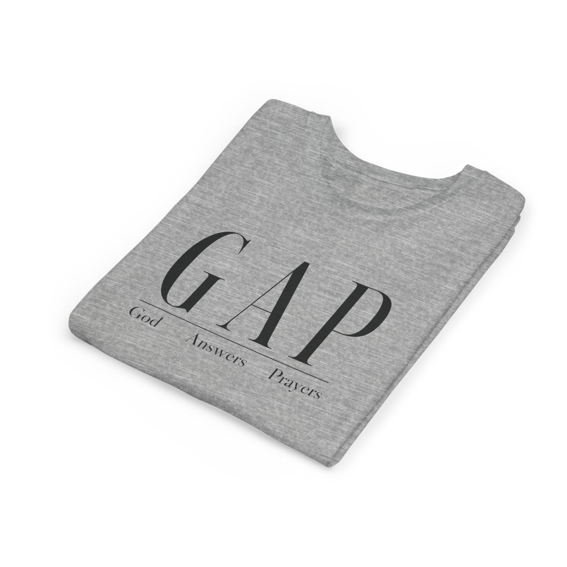 Youth Tee - GAP (God Answers Prayers) Christian T-Shirts - Bible Compass