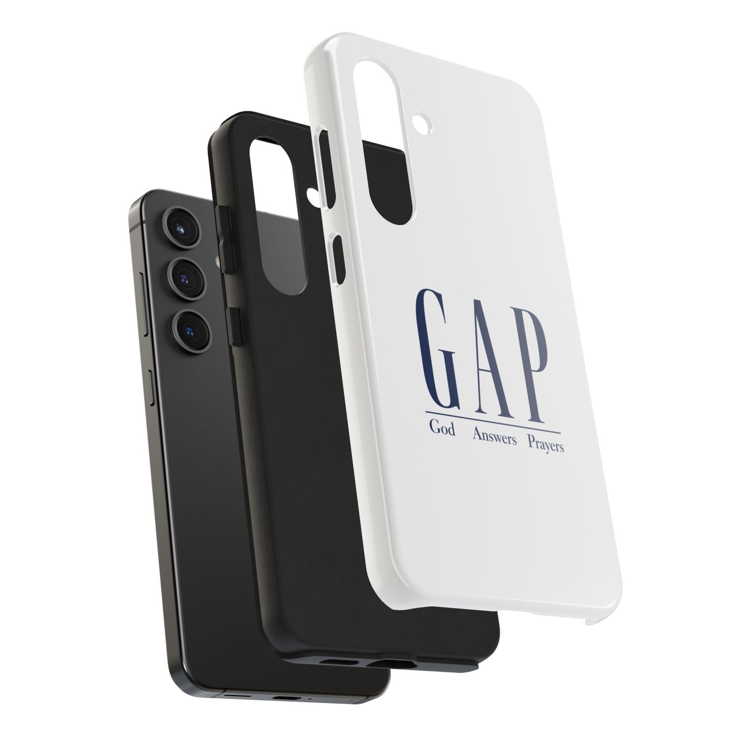GAP (God Answers Prayers) Christian Protective Phone Cover - Tough Phone Case