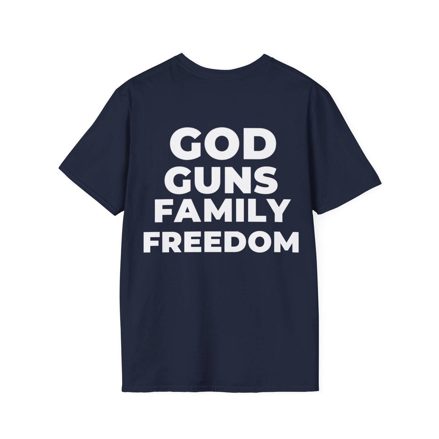 GOD BLESS AMERICA | GOD, GUNS, FAMILY, FREEDOM T-SHIRT