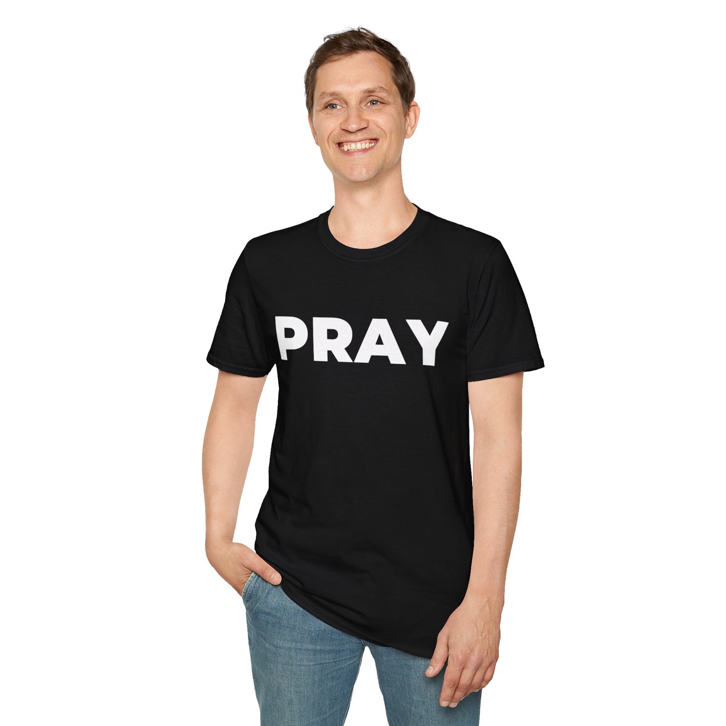 "PRAY" Inspirational Christian T-Shirt
