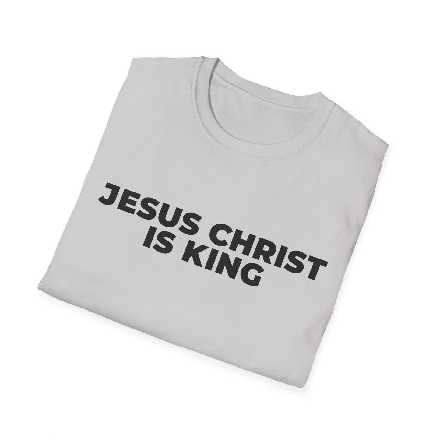 Jesus Christ Is King T-Shirt — Christian Faith Tee