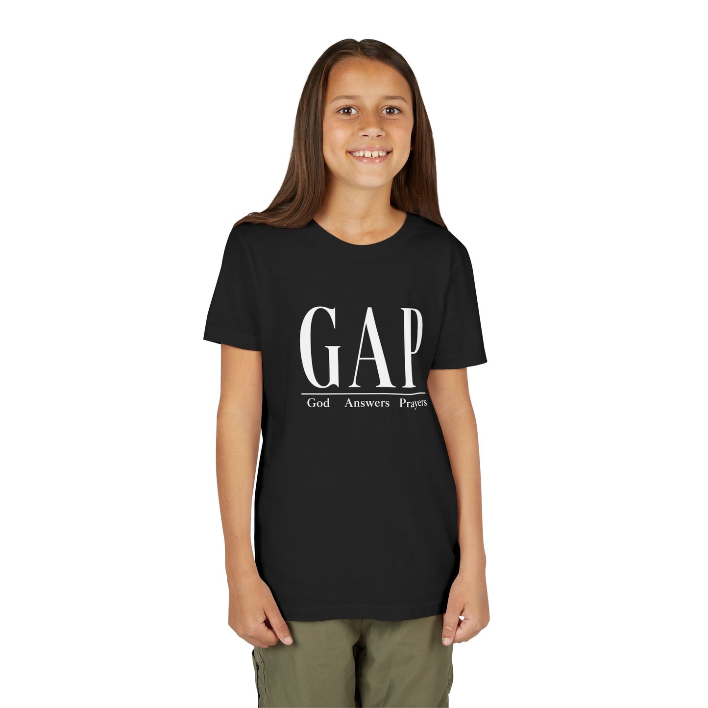 Youth Tee - GAP (God Answers Prayers) Christian T-Shirts