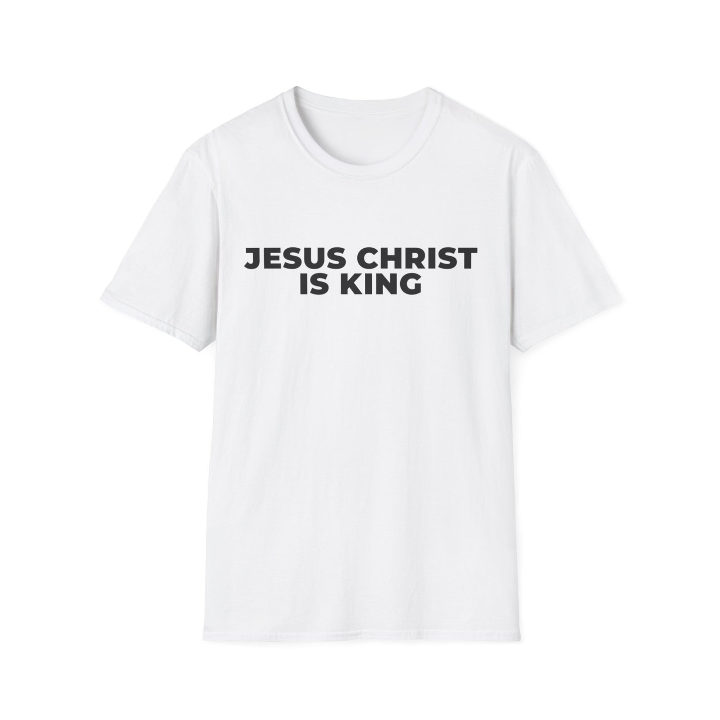 Jesus Christ Is King T-Shirt — Christian Faith Tee