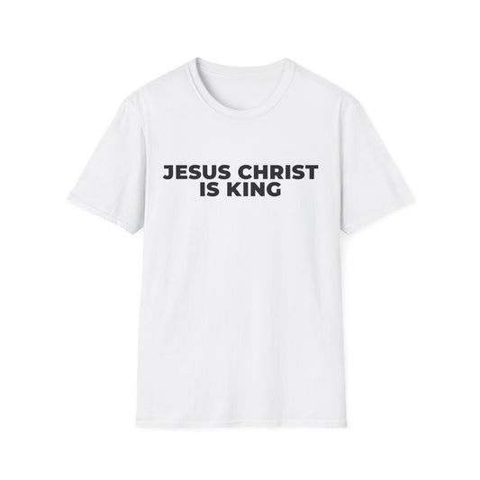 Jesus Christ Is King T-Shirt — Christian Faith Tee - Bible Compass