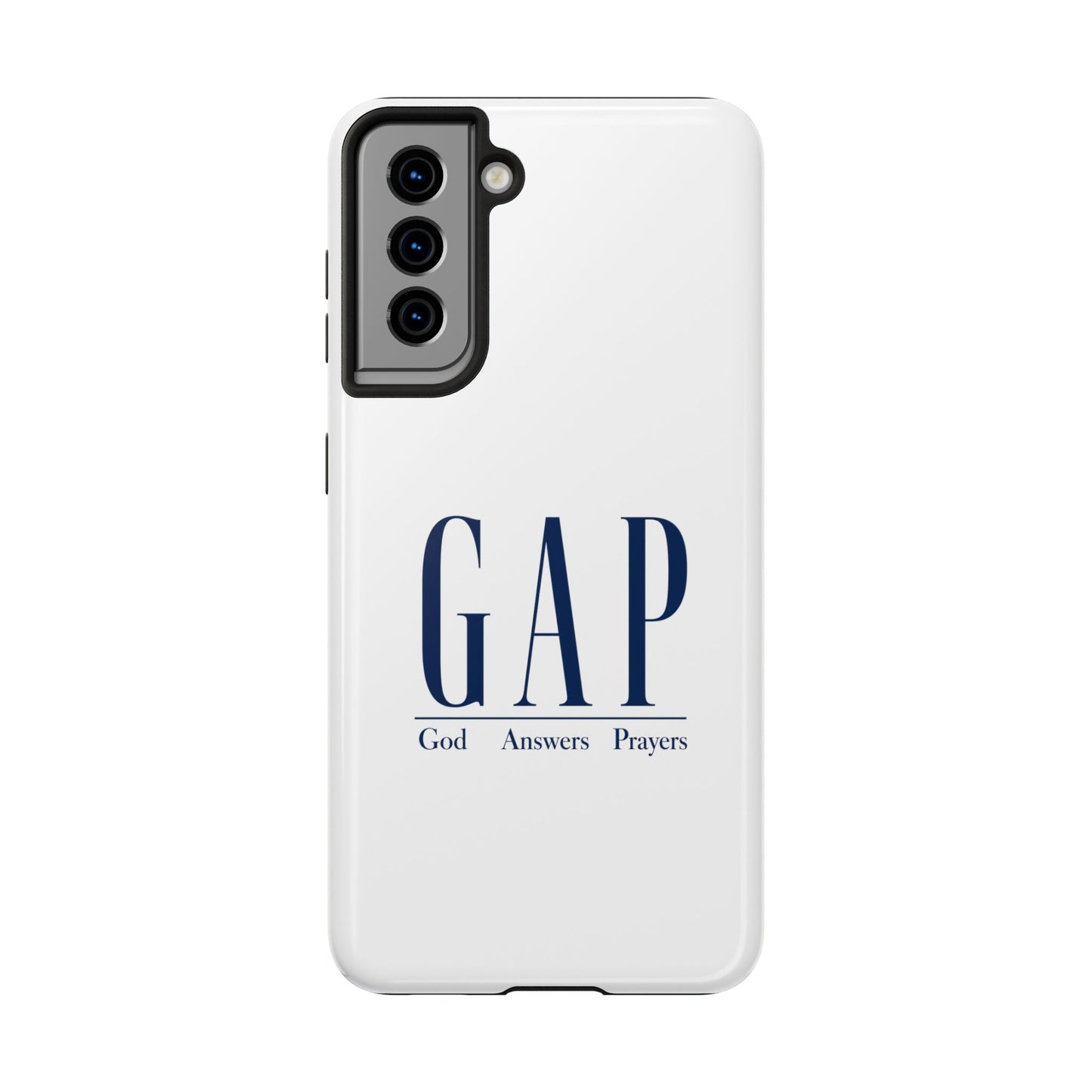GAP (God Answers Prayers) Christian Protective Phone Cover - Tough Phone Case