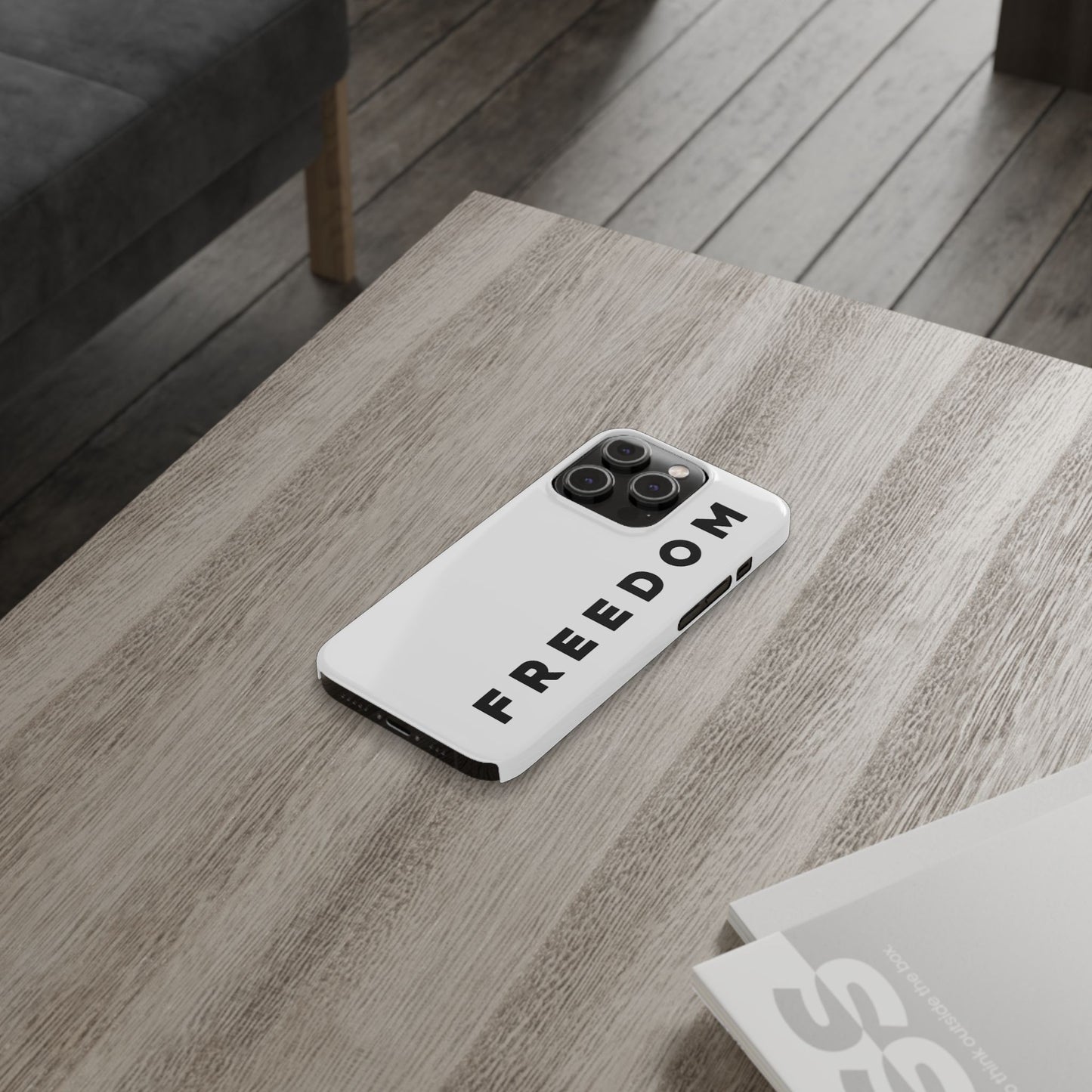 FREEDOM Slim Phone Case | Honoring Charlie Kirk