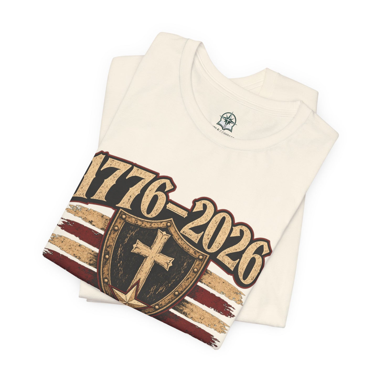 Still Standing 1776–2026 (250 Years) Faith & Freedom Patriotic Tee
