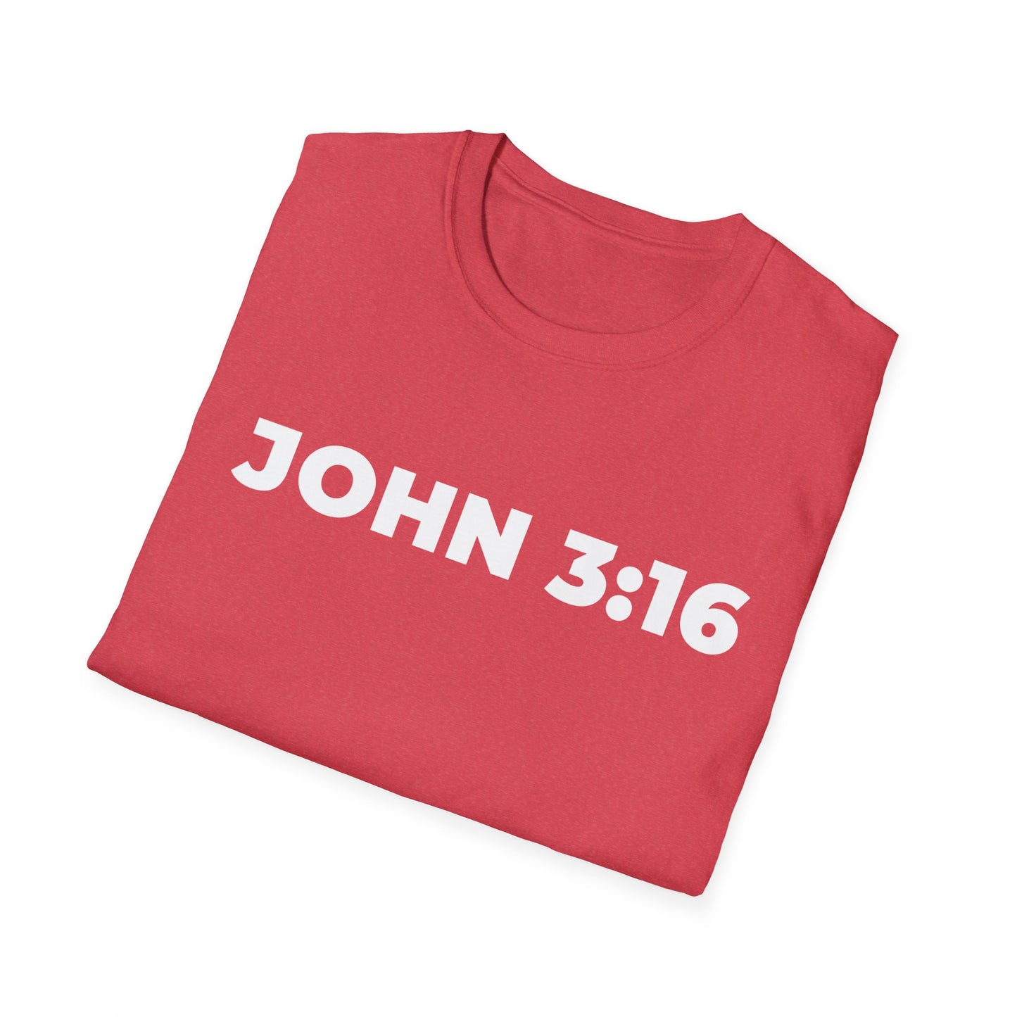 JOHN 3:16 Inspirational Christian T-Shirt