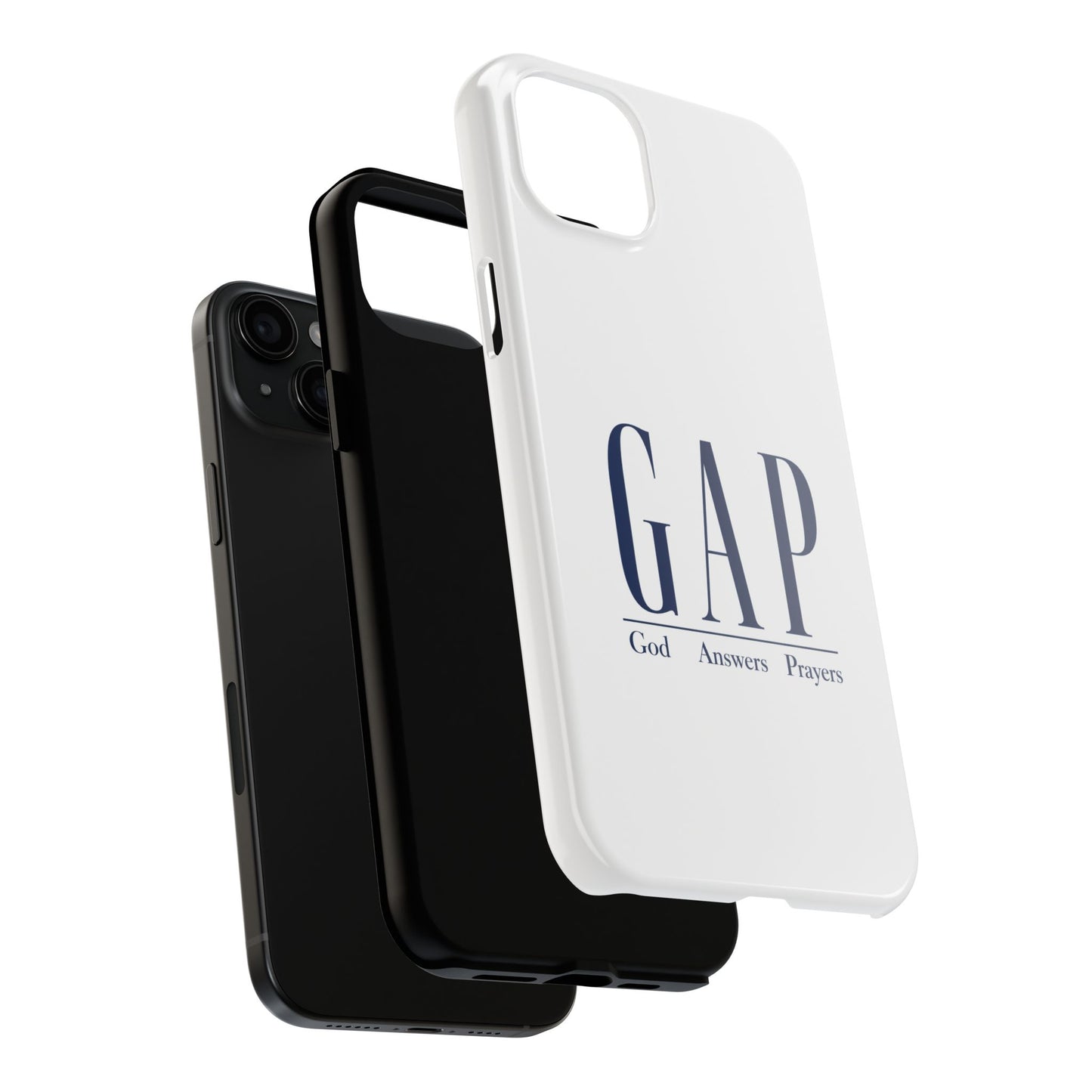 GAP (God Answers Prayers) Christian Protective Phone Cover - Tough Phone Case
