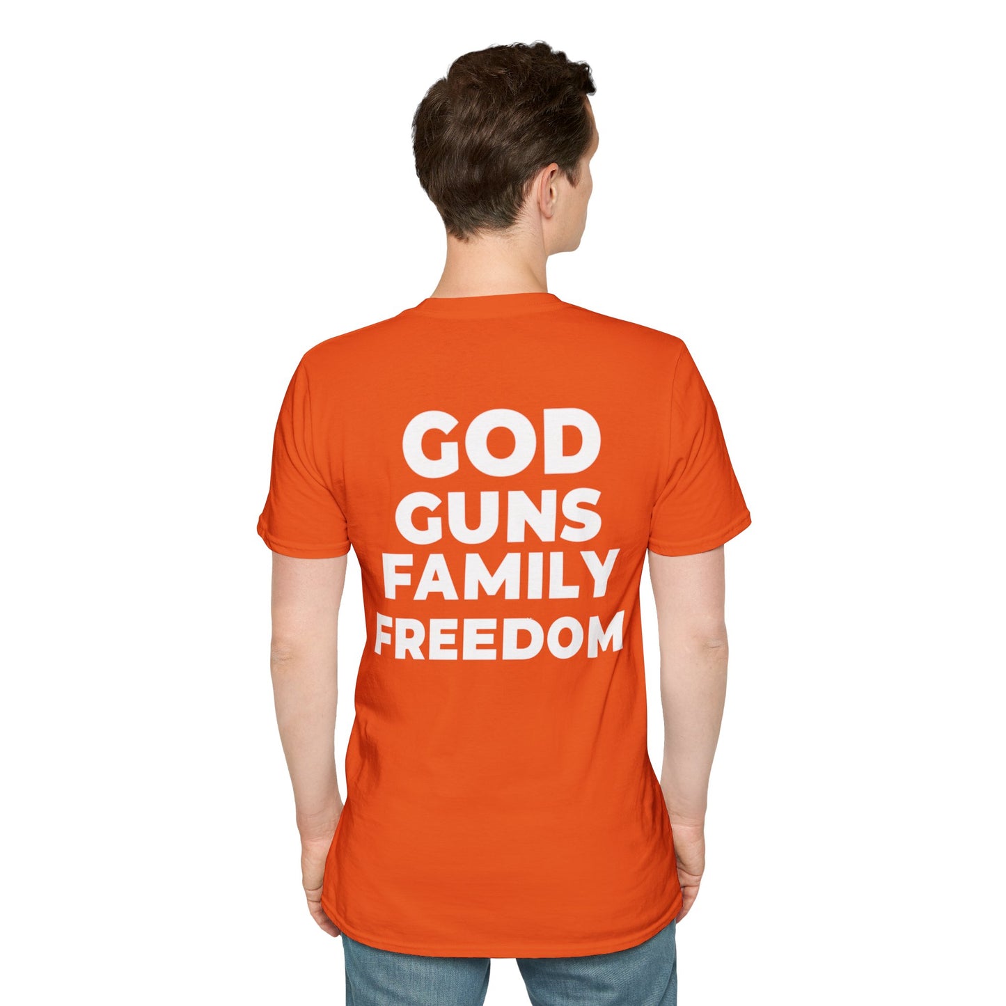 GOD BLESS AMERICA | GOD, GUNS, FAMILY, FREEDOM T-SHIRT