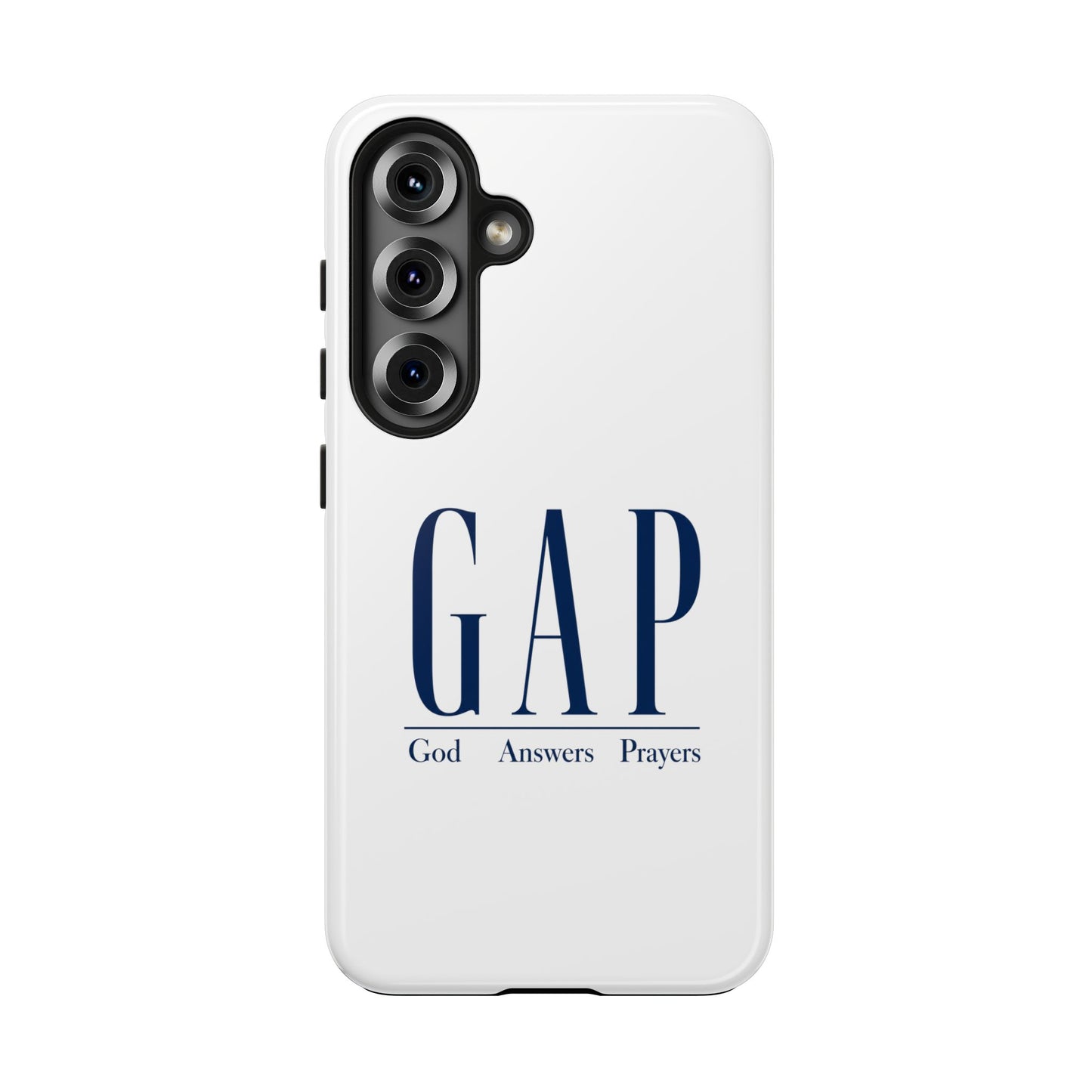GAP (God Answers Prayers) Christian Protective Phone Cover - Tough Phone Case