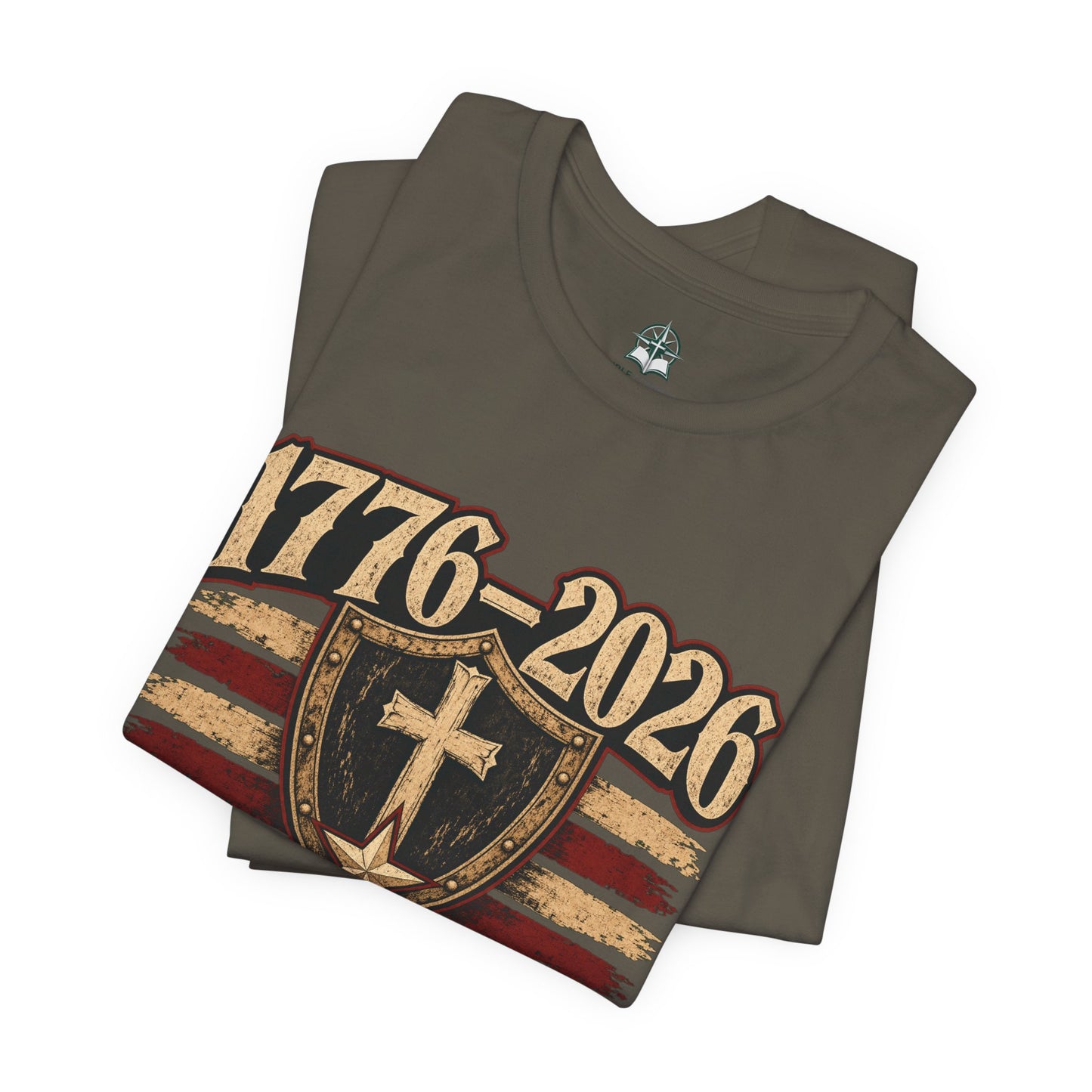 Still Standing 1776–2026 (250 Years) Faith & Freedom Patriotic Tee