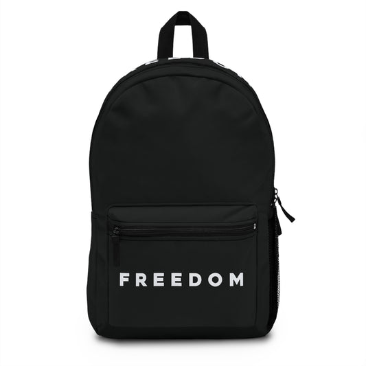 Freedom CK Backpack — Minimalist Black Campus & Travel Bag