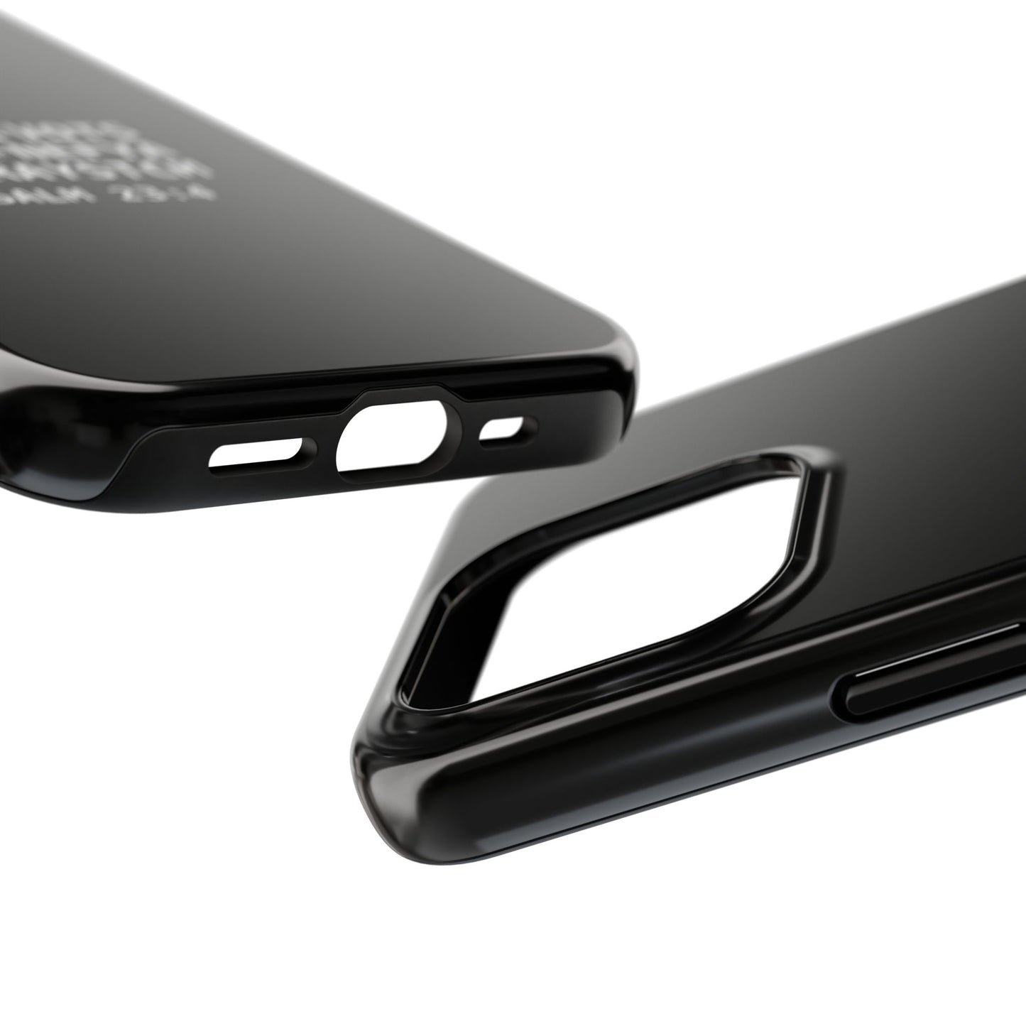 Tough Phone Case — Psalm 23:4 (First letter of every word of Psalm 23:4)