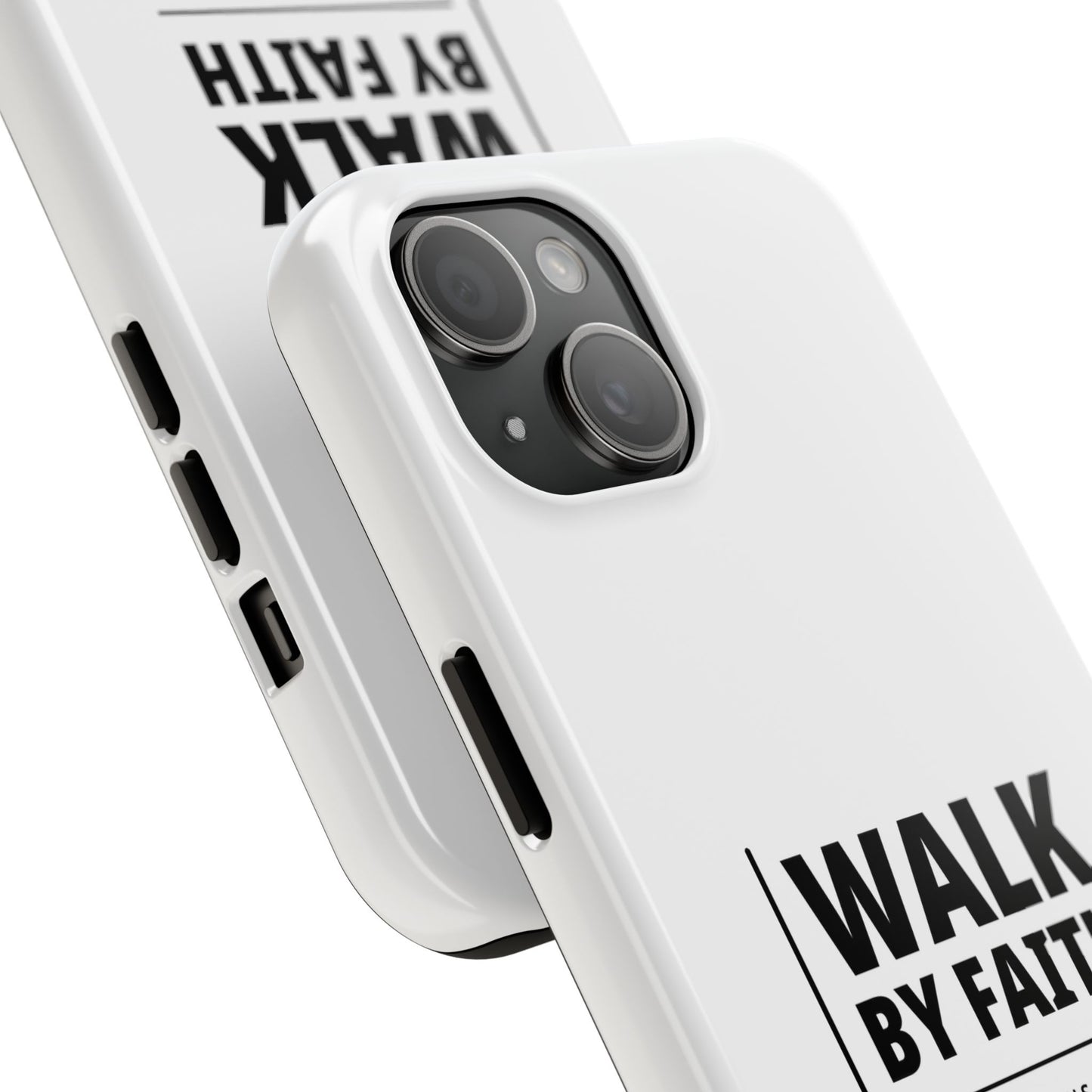 Walk by Faith Tough Phone Case — 2 Corinthians 5:7 Christian Phone Cover