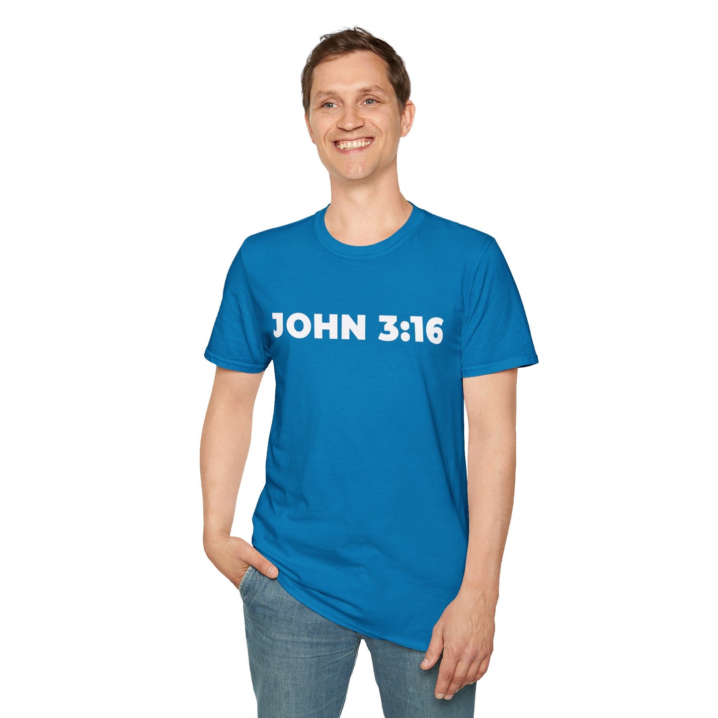 JOHN 3:16 Inspirational Christian T-Shirt