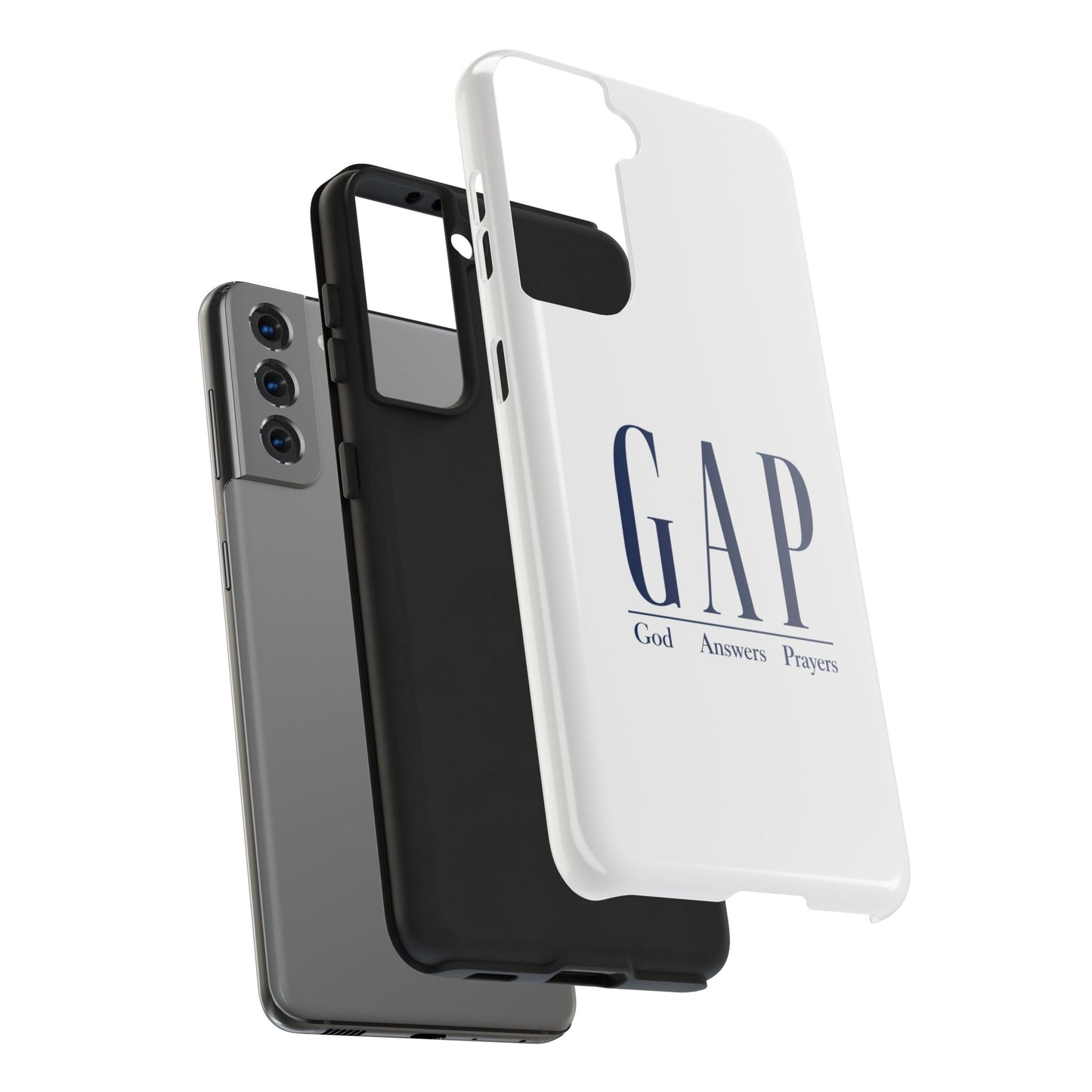 GAP (God Answers Prayers) Christian Protective Phone Cover - Tough Phone Case
