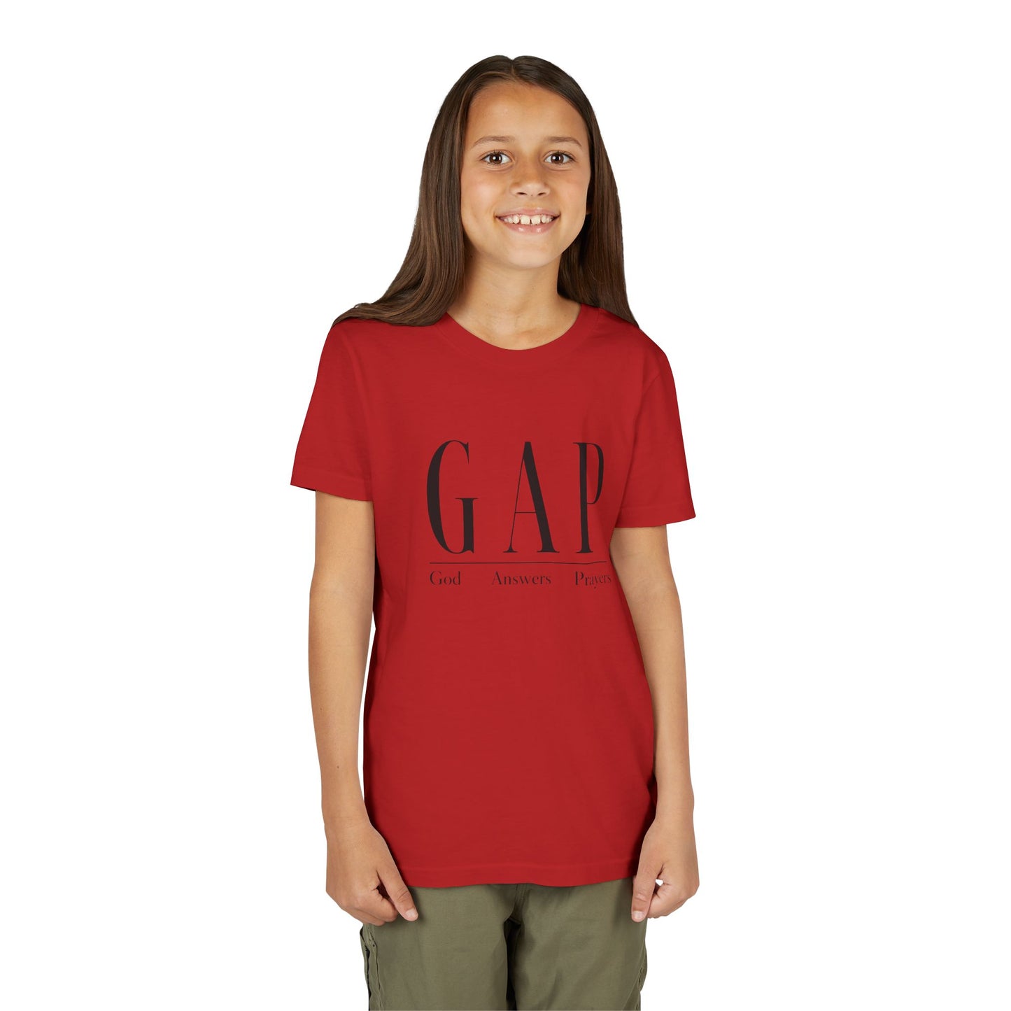 Youth Tee - GAP (God Answers Prayers) Christian T-Shirts
