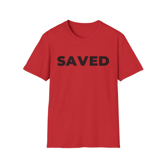 SAVED Christian T-Shirt - Bible Compass