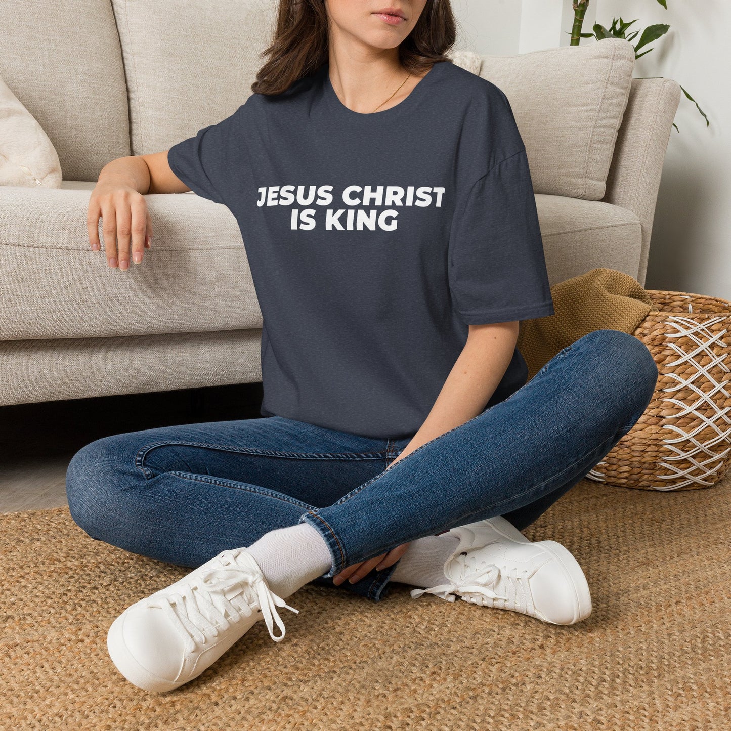 Jesus Christ Is King T-Shirt — Bold Christian Faith Tee
