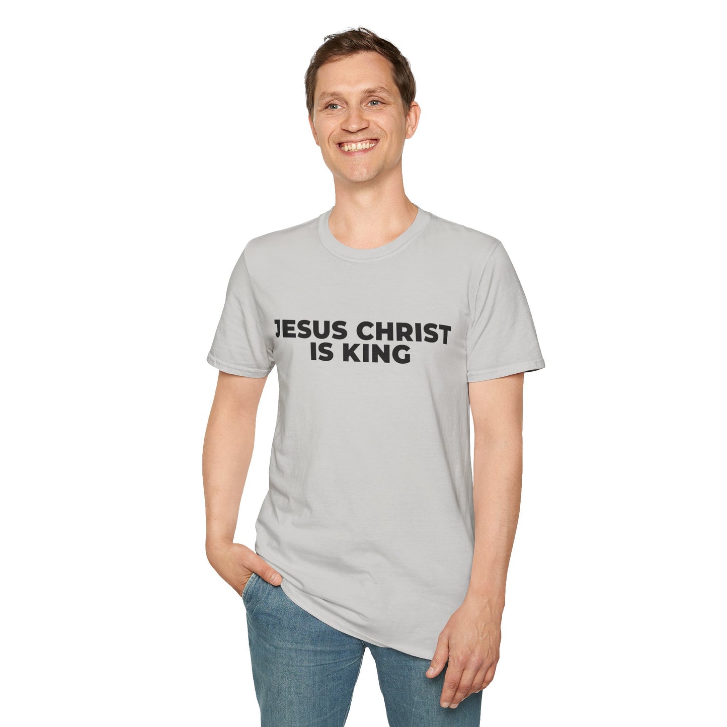 Jesus Christ Is King T-Shirt — Christian Faith Tee