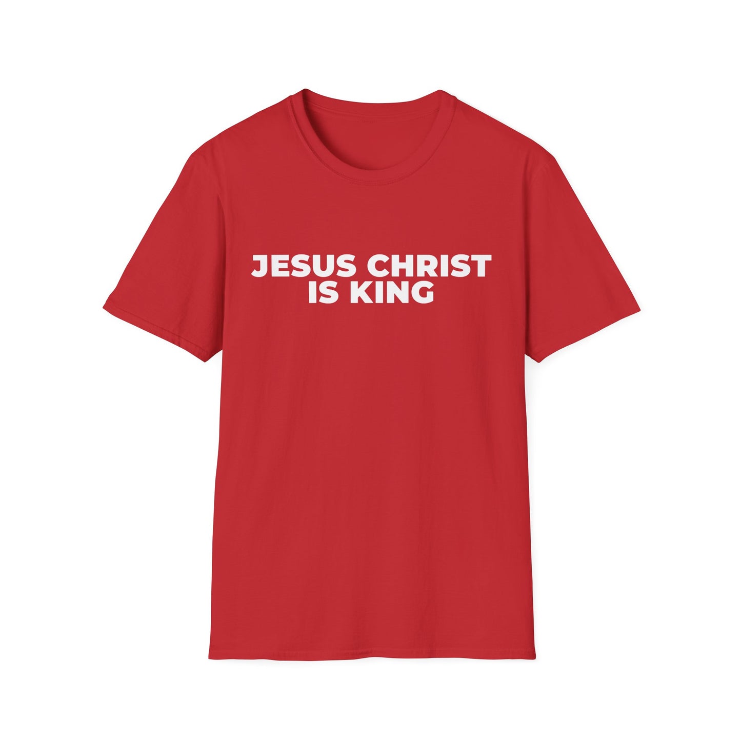 Jesus Christ Is King T-Shirt — Bold Christian Faith Tee