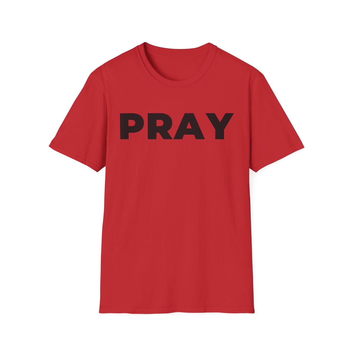 "PRAY" Christian T-Shirt - Bible Compass