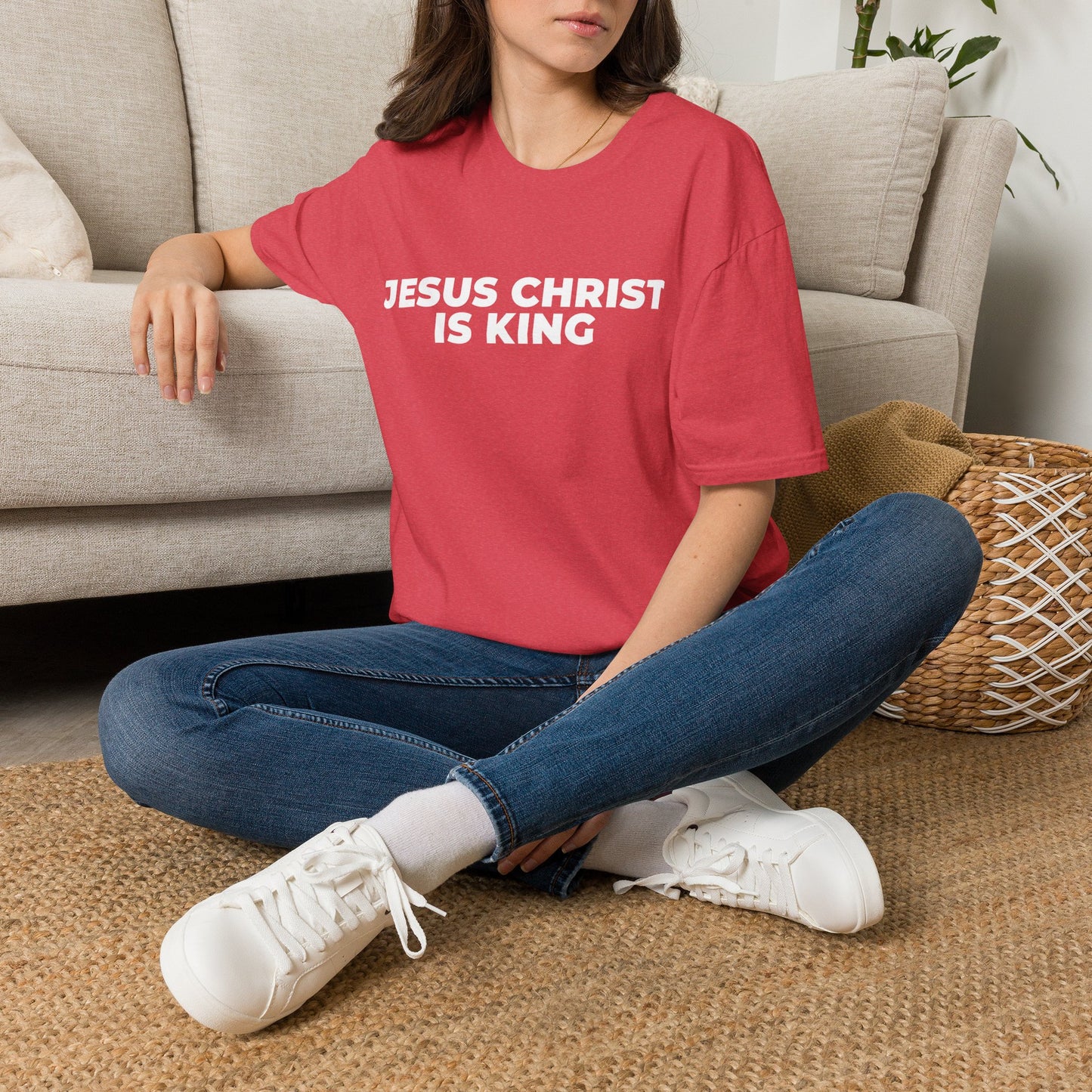 Jesus Christ Is King T-Shirt — Bold Christian Faith Tee