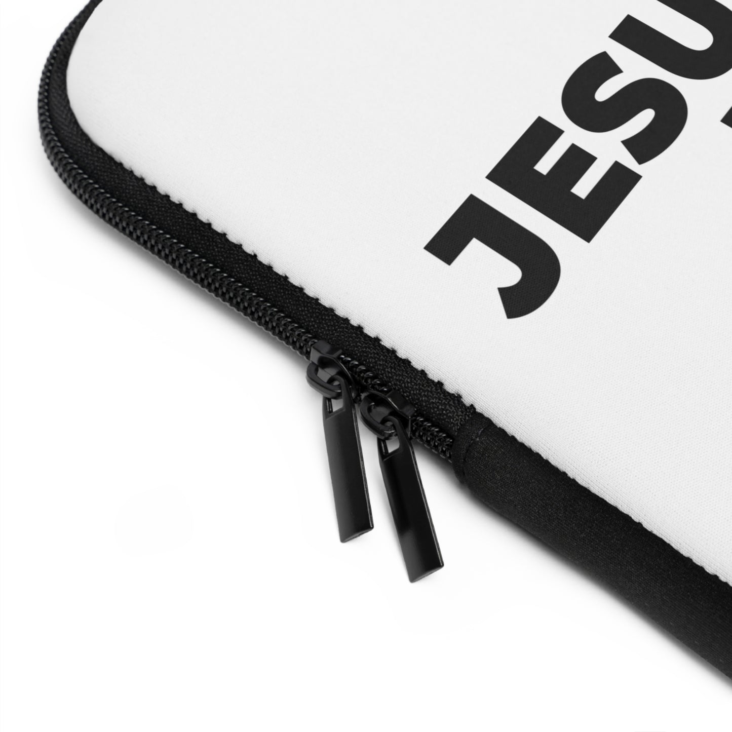 Jesus Christ Is King Laptop Sleeve — Christian Protective Neoprene Case
