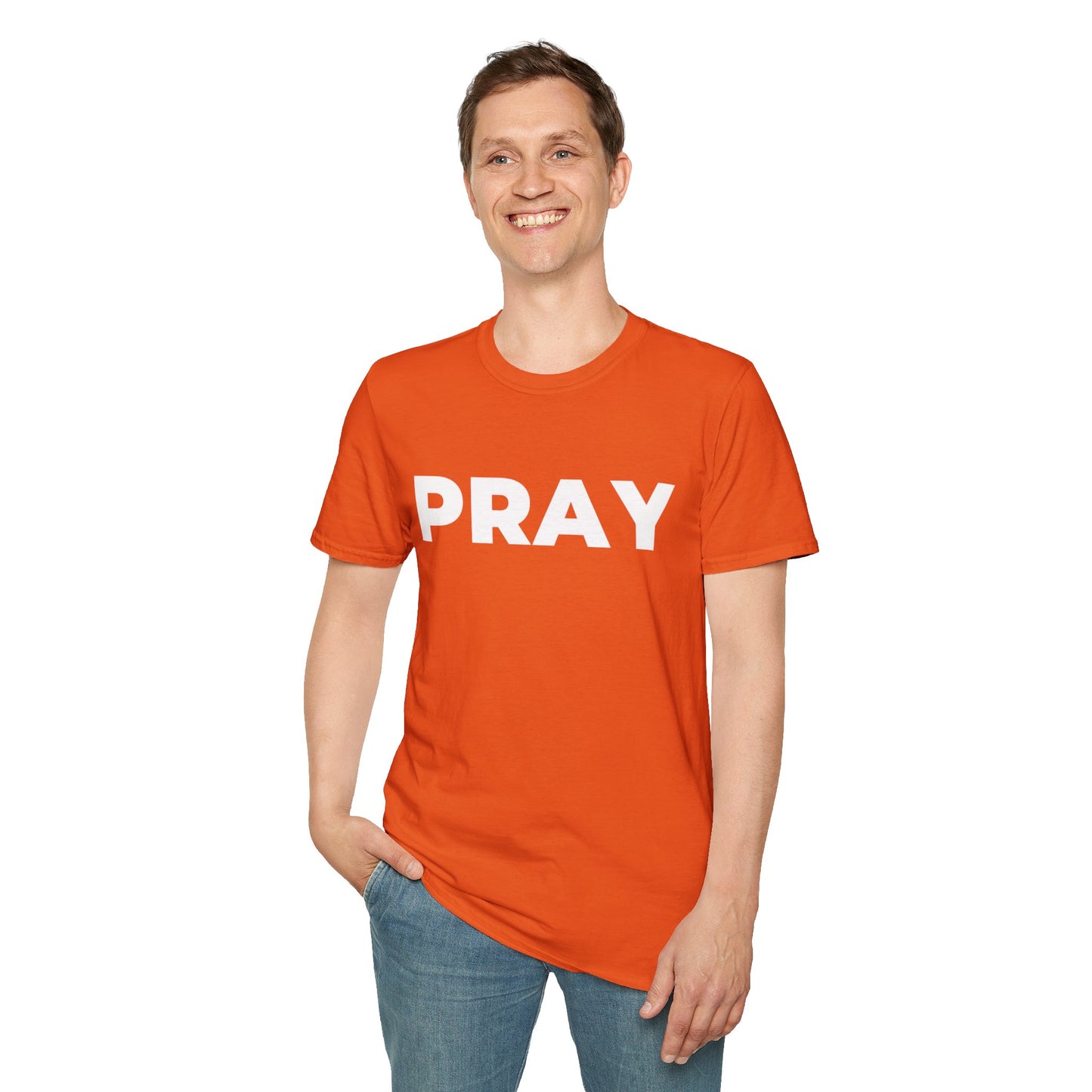 "PRAY" Inspirational Christian T-Shirt