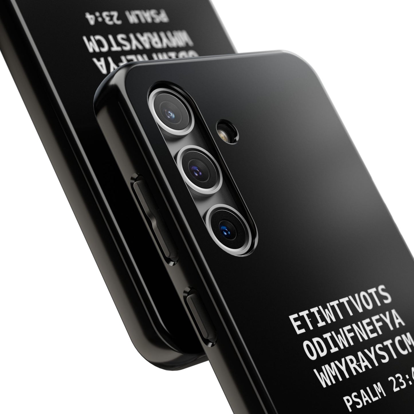 Tough Phone Case — Psalm 23:4 (First letter of every word of Psalm 23:4)